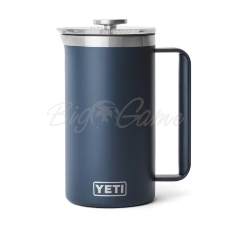 Кофейник YETI Rambler French Press 1005 (34 oz) цв. Navy фото 1