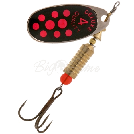 Блесна вращающаяся NORSTREAM Black Killer № 0 2,5 г цв. silver red dots фото 1