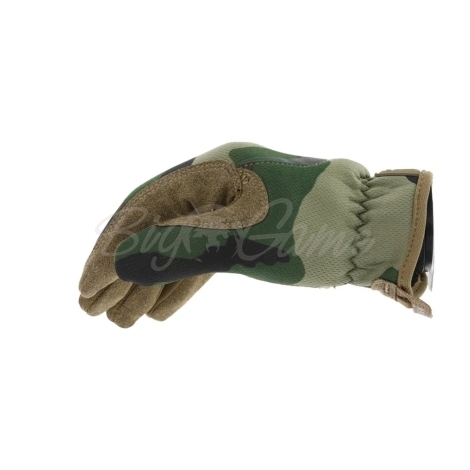 Перчатки тактические MECHANIX Fastfit цвет Woodland Camo фото 5