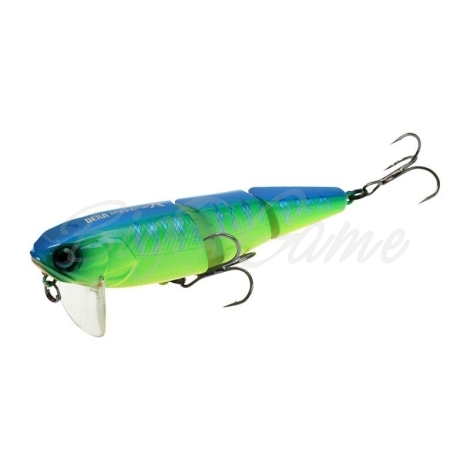 Воблер JACKALL Deka Hama-ku-ru R цв. blue back tiger фото 1