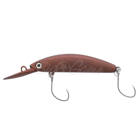 Воблер DAIWA Presso Doubleclutch 48F цв. All Brown фото 2