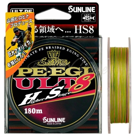 Плетенка SUNLINE SM PE EGI ULT HS8 180 м 0,148 мм фото 1