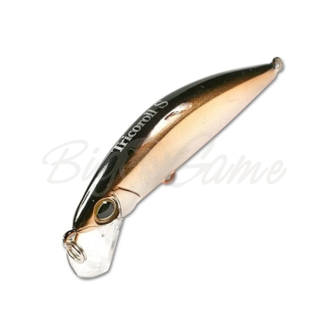 Воблер JACKALL TIMON Tricoroll 55HW цв. silver & black фото 2