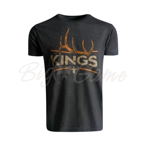 Футболка KING'S Royal Tee цвет Heather Graphite фото 1