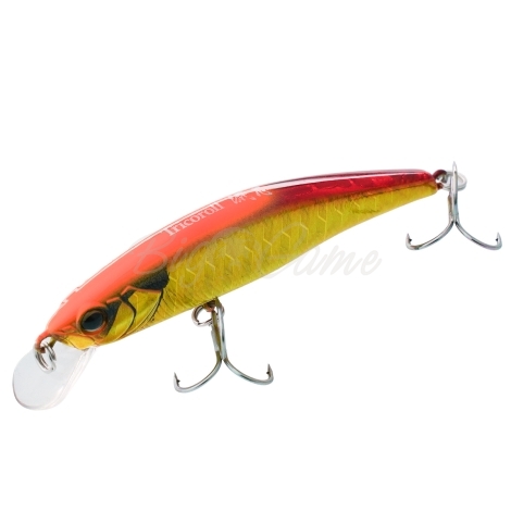 Воблер JACKALL TIMON Tricoroll Ryushin 63HW цв. sight red & gold фото 1