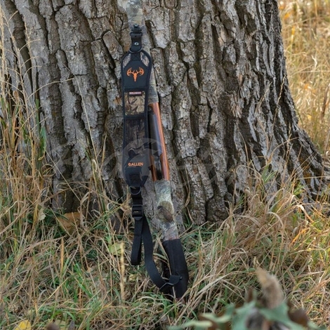 Ремень погонный ALLEN Hypa-Lite Bruiser Deer Hunting Rifle Sling цв. Black / Mossy Oak Break-Up Country Camo фото 2