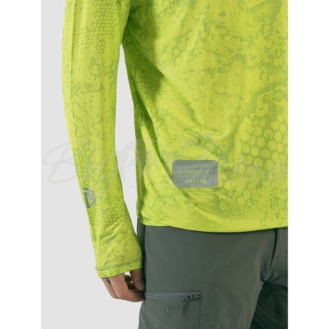 Джерси TRITON InterLock цвет Lime Print фото 2