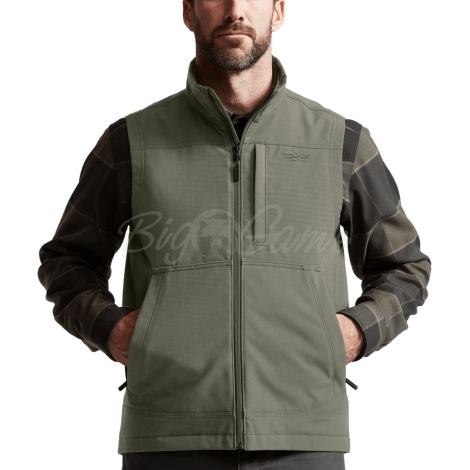 Жилет SITKA Grindstone Work Vest 2024 цвет Hemlock Green фото 4
