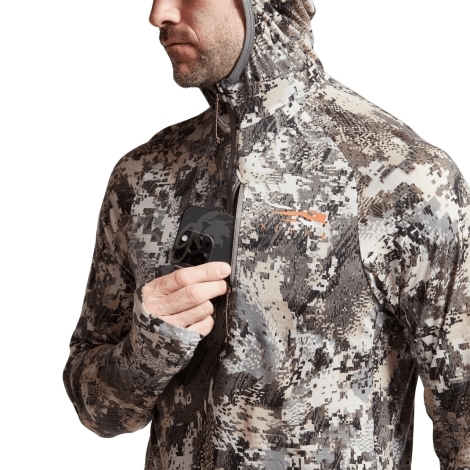 Термокофта SITKA Core Merino 120 Hoodie цвет Optifade Elevated II фото 3