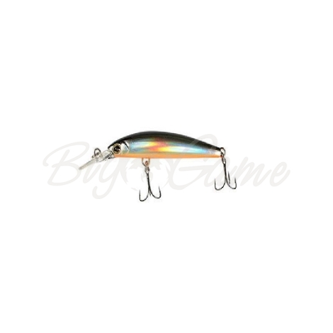 Воблер JACKALL TIMON Midia 53F цв. laser silver & black фото 2