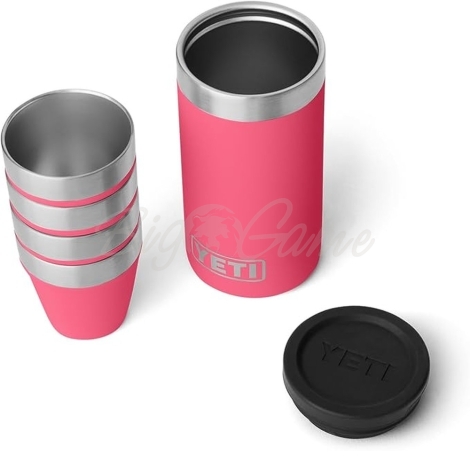 Набор рюмок YETI Shot Glasses & Case цв. Tropical Pink фото 2