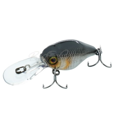 Воблер JACKALL Diving Chubby 38 мм цв. hl silver & black фото 1