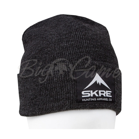 Шапка SKRE Ontario Cuffed Beanie цвет темно-серый фото 1