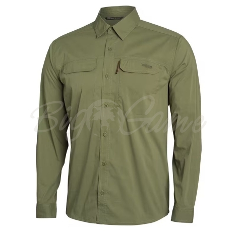 Рубашка SITKA Globetrotter Shirt LS цвет Forest фото 1