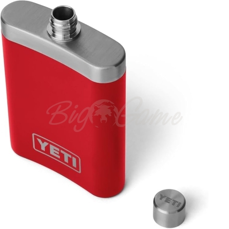 Фляжка YETI Flask SS цв. Red фото 3
