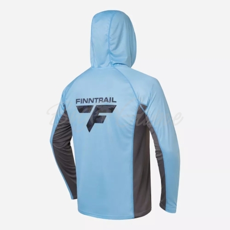 Термокофта FINNTRAIL Wave Big Logo 6614 цвет Light Blue фото 2