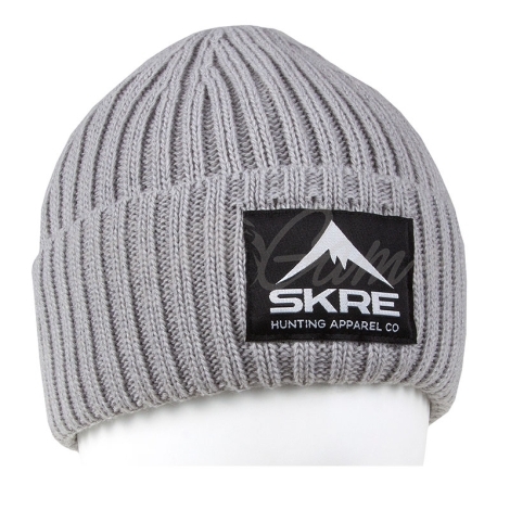 Шапка SKRE Ontario Cuffed Fleece Beanie цвет серый фото 1