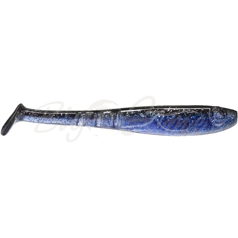 Виброхвост NORSTREAM Siddy 3,2" (8 шт.) цв. 08 Black-Blue фото 1