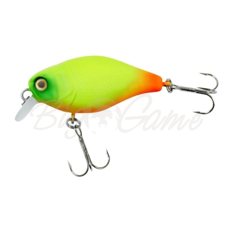 Воблер JACKALL Chubby 38F цв. chartreuse orange фото 2