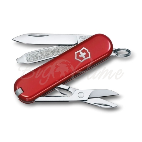Нож VICTORINOX Classic Style Icon 58мм 7 функций цв. красный фото 1