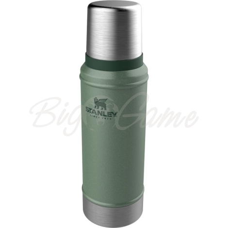 Термос STANLEY Classic Vacuum Bottle 0,75 л цвет тёмно-зелёный фото 4