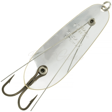 Блесна колеблющаяся KUUSAMO Rasanen 70/10 незацепляйка код цв. BL/R/Fye-S фото 2