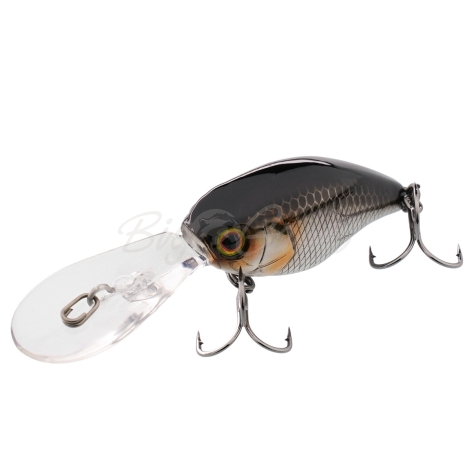 Воблер JACKALL DD Chubby 38F цв. hl silver & black фото 1