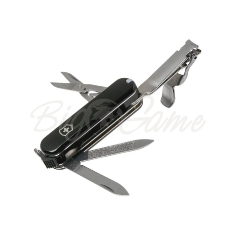 Швейцарский нож VICTORINOX Nail Clip 580 65мм 8 функций цв. Черный фото 5