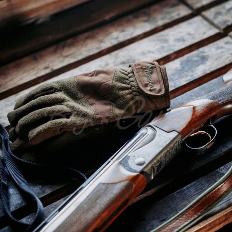 Перчатки PINEWOOD Smaland Hunters Extreme Fleece Glove цвет Hunting Brown / Suede Brown фото 2