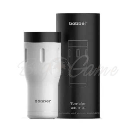 Термокружка BOBBER Tumbler 0,47 л цвет Iced Water (белый) фото 2
