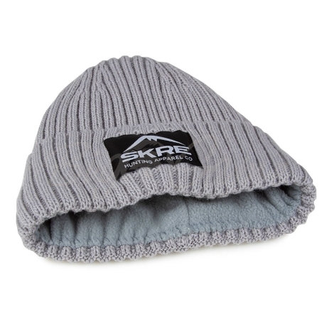 Шапка SKRE Ontario Cuffed Fleece Beanie цвет серый фото 4