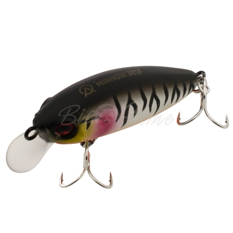 Воблер JACKALL Abbey Minnow 38SF цв. uv mat silver tiger фото 1