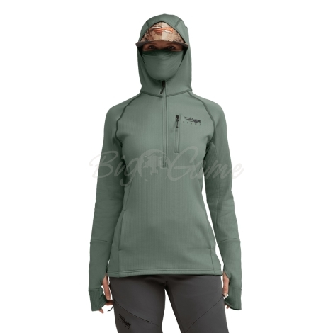 Толстовка SITKA WS Fanatic Hoody New цвет Slate Green фото 7