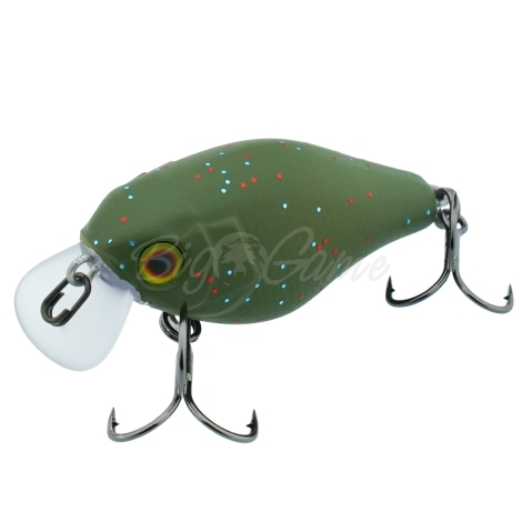 Воблер JACKALL Chubby 41F цв. mat glitter olive фото 1