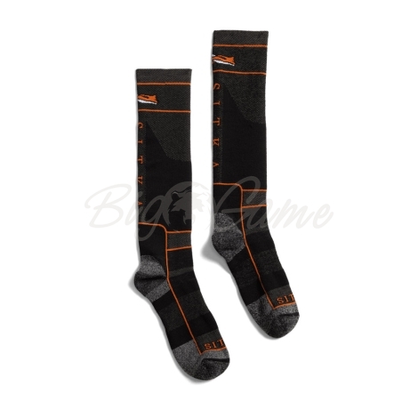 Носки SITKA Hvy Wt OTC Sock цвет Black фото 2