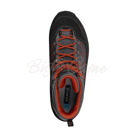 Ботинки треккинговые AKU Trekker III Wide GTX цвет Anthracite / Rust фото 2