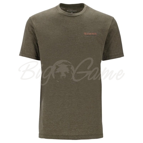 Футболка SIMMS Let It Fly T-Shirt цвет Military Heather фото 1