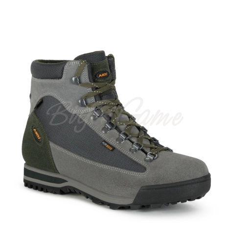 Ботинки треккинговые AKU Slope Micro GTX цвет Grey / Green фото 1