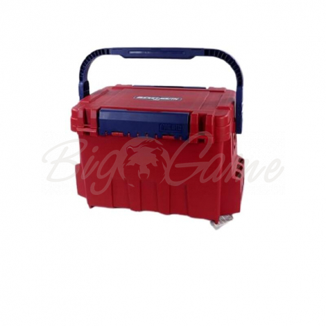 Ящик рыболовный MEIHO BM-9000 Bucket Mouth цвет матовый красный фото 1