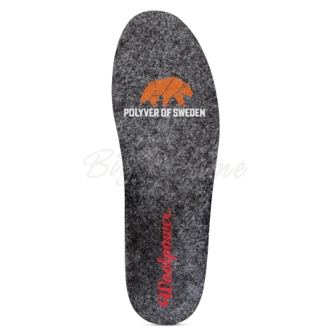 Стельки POLYVER Woolpower Insole Med цвет серый фото 1