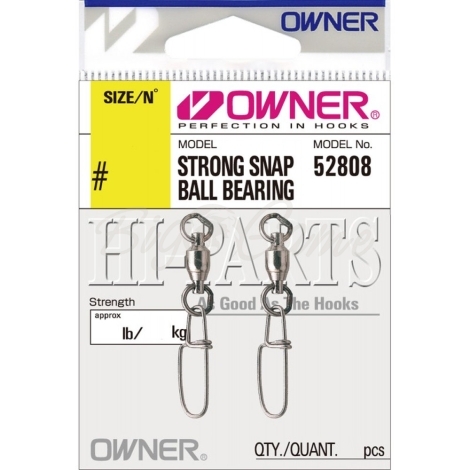 Застежка OWNER Strong Snap Ball Bearing № 2 (2 шт.) фото 1
