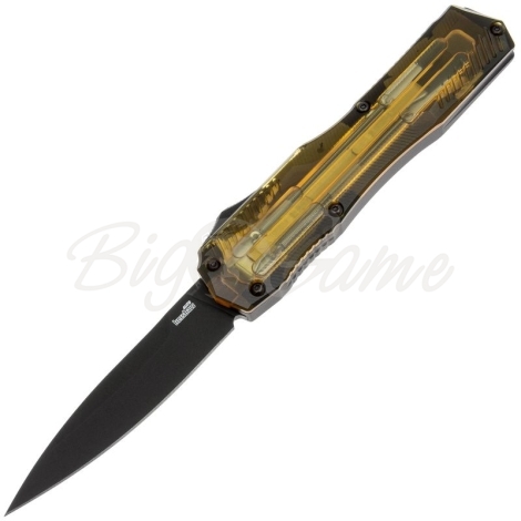 Нож складной автоматический KERSHAW Livewire сталь Magnacut рукоять Алюминий/Ultem цв. Черный фото 1