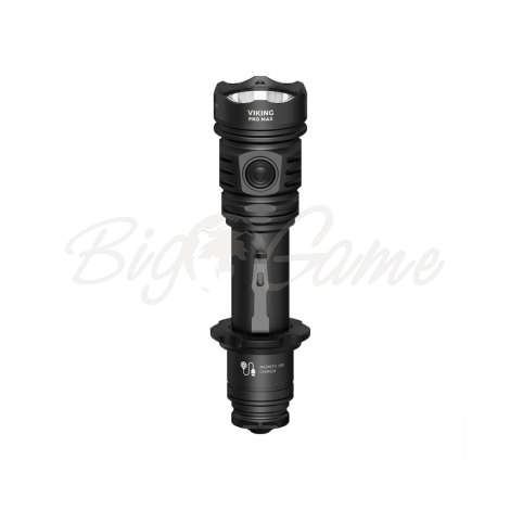 Фонарь тактический ARMYTEK Viking Pro Max Теплый цв. Черный фото 1