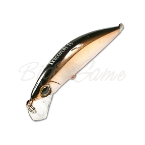 Воблер JACKALL TIMON Tricoroll 83S цв. silver & black фото 2