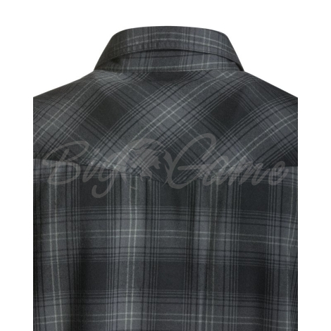 Рубашка KING'S Western Snap Flannel цвет Western Charcoal Plaid фото 2