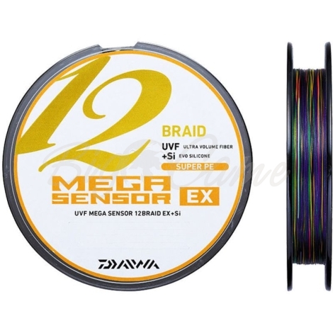 Плетенка DAIWA Mega Sensor 12 EX 150 м цв. многоцветный #2 фото 1