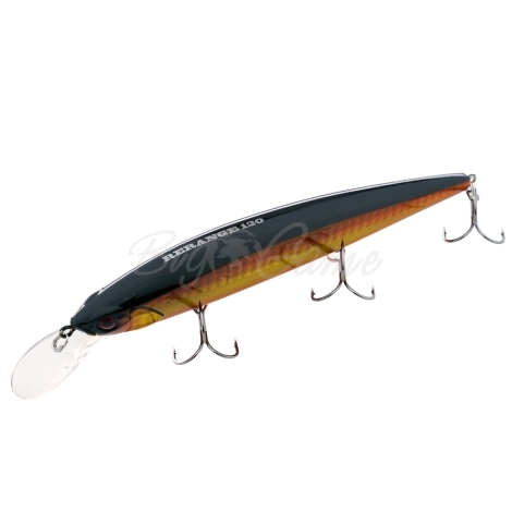 Воблер JACKALL Rerange 130 MR цв. double clutch gold & black фото 1