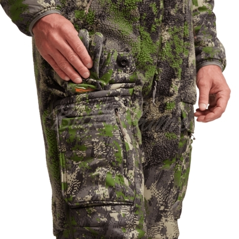 Полукомбинезон SITKA Fanatic Bib New цвет Optifade Cover фото 3