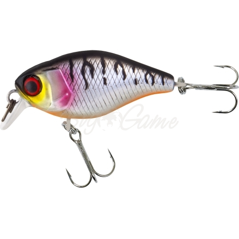 Воблер JACKALL Chubby 38 Silent цв. uv mat silver tiger фото 2