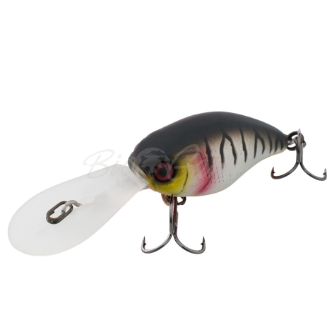 Воблер JACKALL DD Chubby 38F цв. uv mat silver tiger фото 1